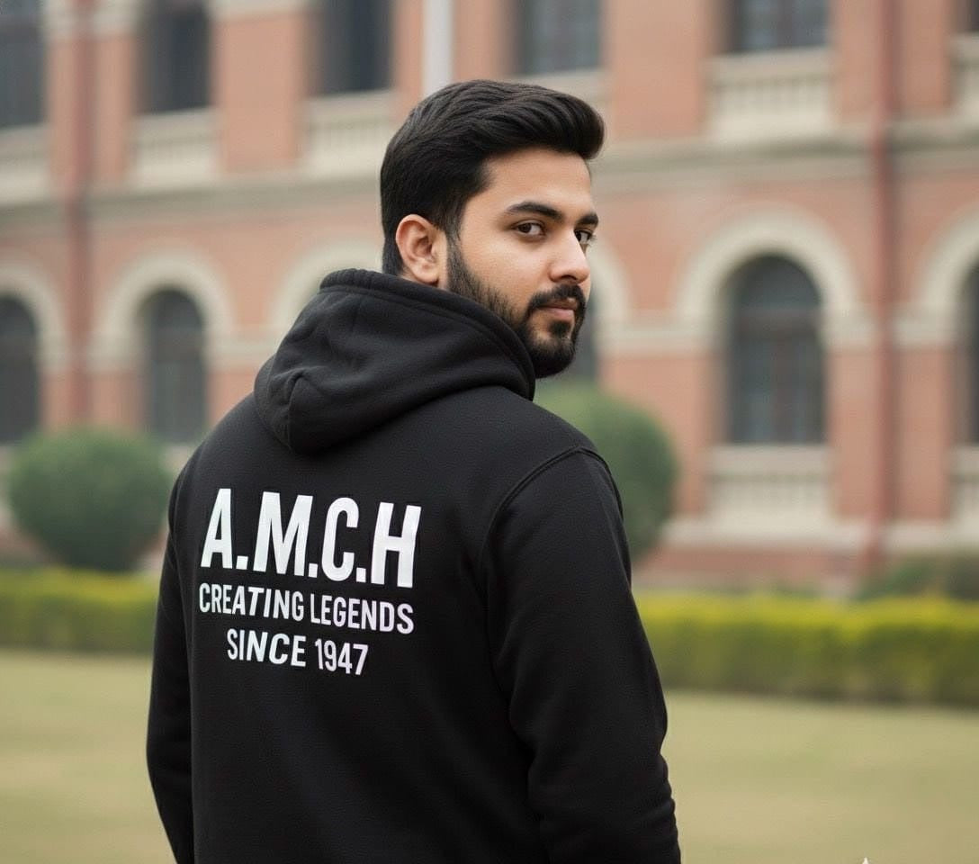 AMCH Assam Medical College hoodie by We Tees