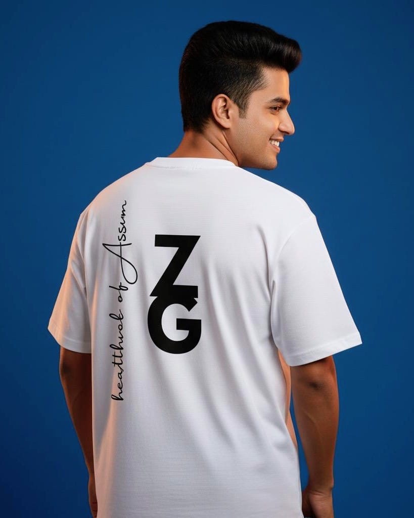 “Premium Oversized T-Shirt — Zubeen Garg The Legend Multi-Color Edition — We Tees Assam”