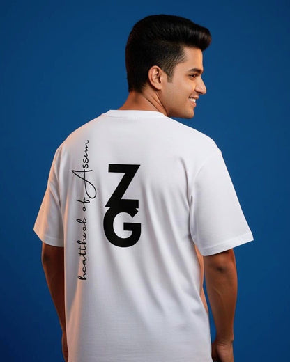“Premium Oversized T-Shirt — Zubeen Garg The Legend Multi-Color Edition — We Tees Assam”