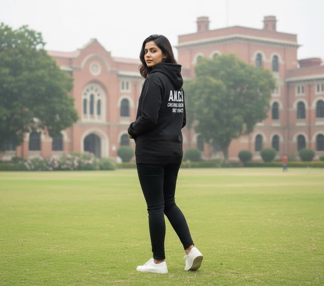 AMCH Assam Medical College hoodie by We Tees