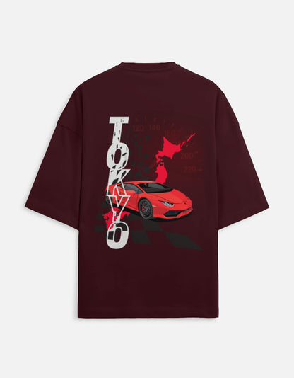 Color_Maroon Tokyo car Back