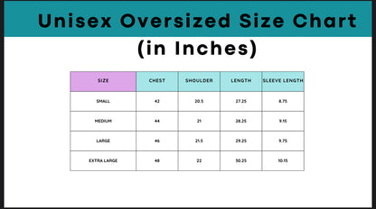 240 GSM Premium oversized T-shirt by We Tees Assam
