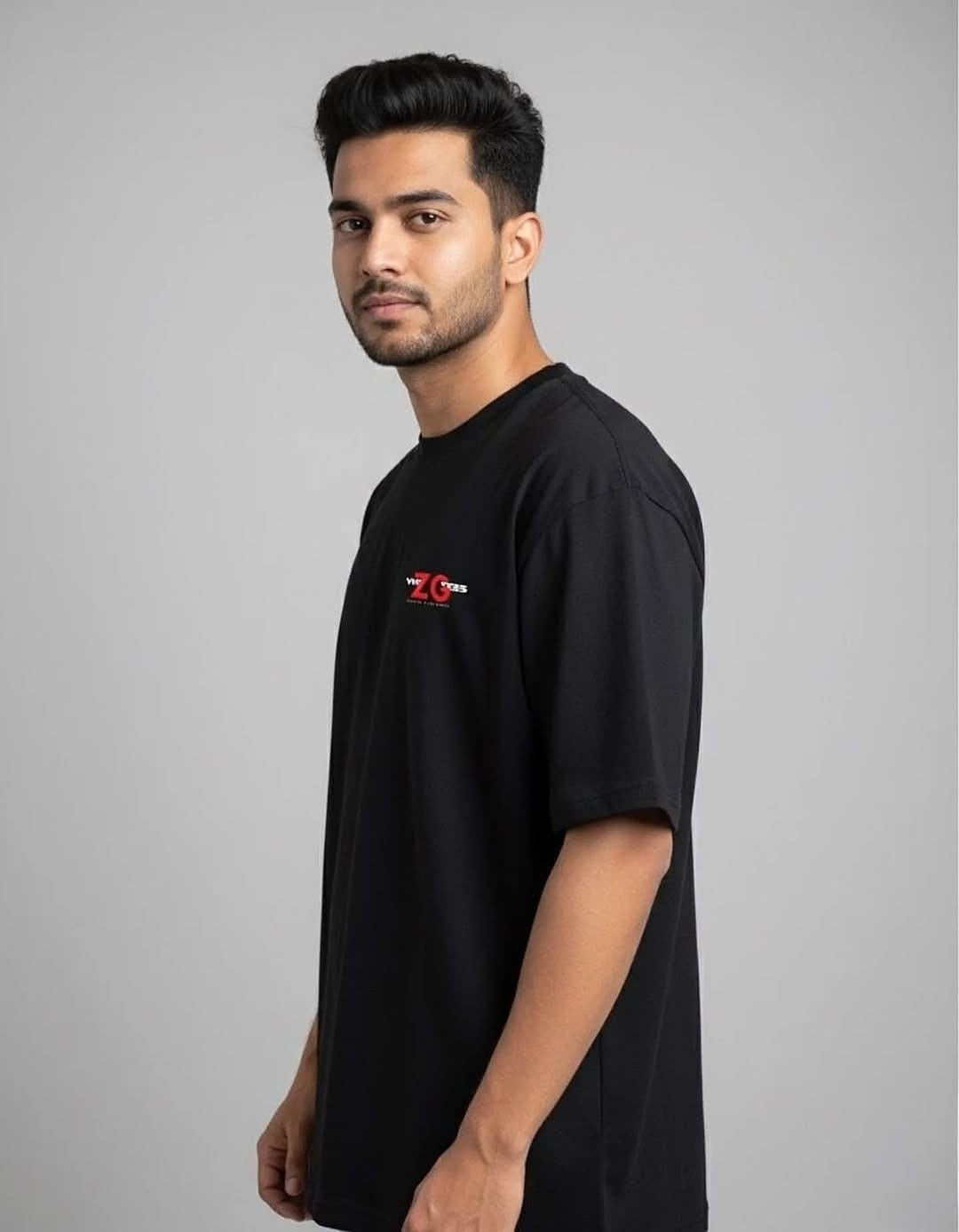 “Premium Oversized T-Shirt — Zubeen Garg Tribute Pop Art Limited Edition — We Tees Assam”