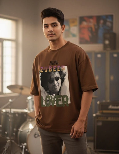 “Premium Oversized T-Shirt — Zubeen Lover Certified Design — We Tees Assam”